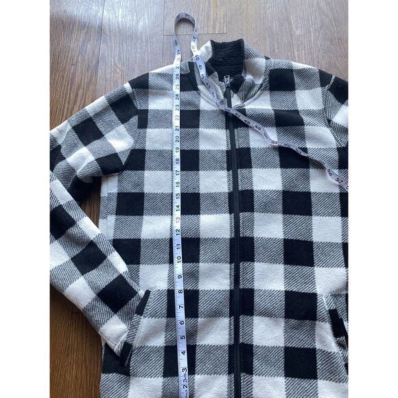 Cozy Checkered Fleece Lined Jacket - Picture 5 of 6